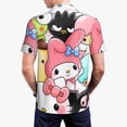 thumbnail image 2 of Saiise Sanrio J Mens Golf Shirt Moisture Wicking Dry Fit Mens Polo Shirts Dry Fit Performance Men's Golf Shirts Regular Fit Fashion Print, 2 of 7