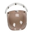 thumbnail image 3 of Visera repuesto para cascos, accesorios transparentes, fácil instalar, cubierta facial para cascos, lente para entusiastas las motocicletas. Negro, 3 of 8