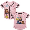 thumbnail image 3 of Bratz Girls Baseball Jersey Shirt, Button-Down Mesh Graphic Top, Youth Sizes 716, 3 of 7