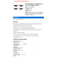 thumbnail image 2 of Rear Brake Pad Set - Compatible with 2013 - 2018 BMW 320i xDrive 2014 2015 2016 2017, 2 of 2