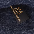 thumbnail image 4 of WITHMOONS Beanie Hat Jean-Michel Basquiat Emboridery Patch CR5494 (Navy), 4 of 4