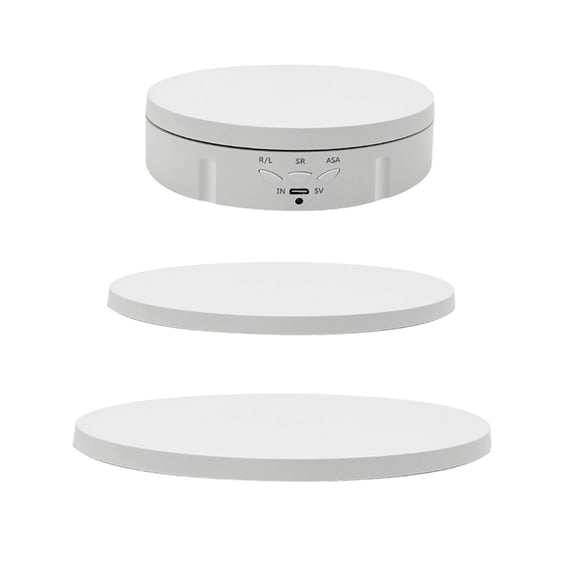 360 Degree Electric Rotating Turntable Automatic Rotating Display Stand USB Charging Jewelry Shoes Display Stand