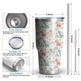 thumbnail image 6 of 30oz Colorful Unicorn Rainbow Pattern Tumblers Stainless Steel Tumbler with Lid and Straw,Vacuum Insulated Double Wall Travel Tumbler Cups Mug with Cleaning Brush for Coffee,Tea, 6 of 7