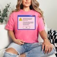 thumbnail image 2 of Humorous Access Denied Error Message, Crunchberry Comfort Colors T-Shirt, Small, 2 of 3
