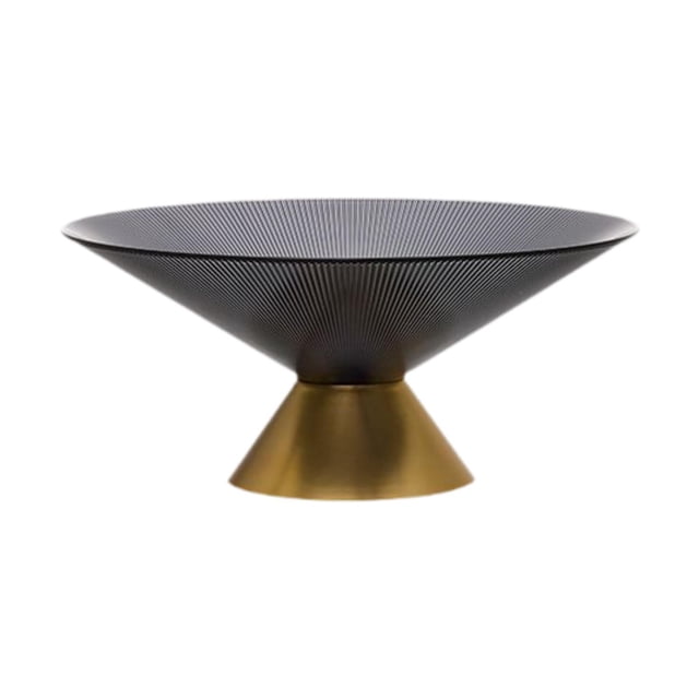 Pedestal Bowl Baneta de frutas Bandeja de frutas Decoración del hogar Sirviendo bandeja de frutas de fruta plato de fruta para la cocina Restaurante Gris