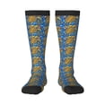 thumbnail image 2 of Lsque Sea Turtle Printed Crew Socks Men's Women's LightWeight Thin Casual Calf Socks ,Knee High Socks,Cotton Socks, 2 of 9