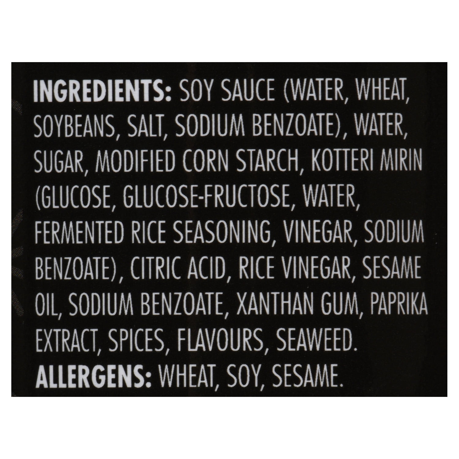 Teriyaki Experience Sauce teriyaki 350ml