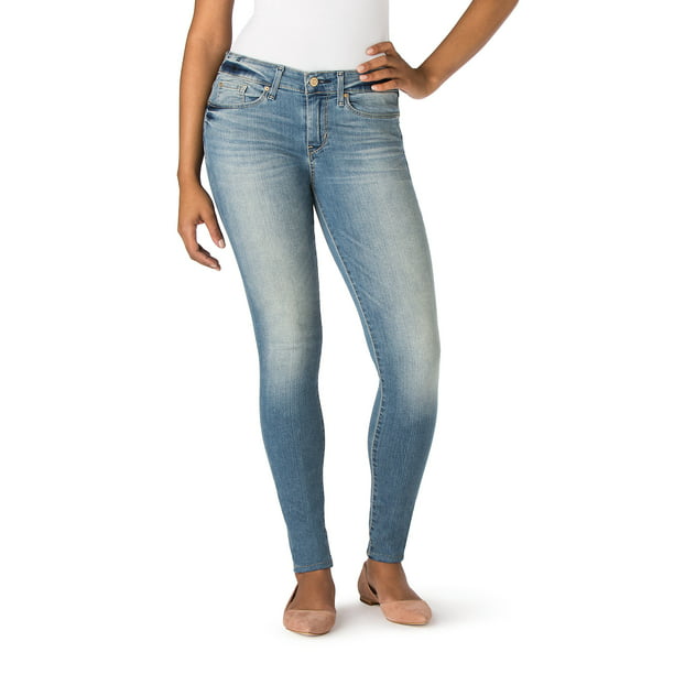 Signature by Levi Strauss & Co. Women's Modern Skinny Jeans - Walmart.com