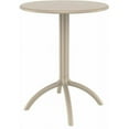 thumbnail image 1 of Siesta ISP160-DVR Table Bistro Ronde Pieuvre, Gris Dove (1 Unité), 1 of 3