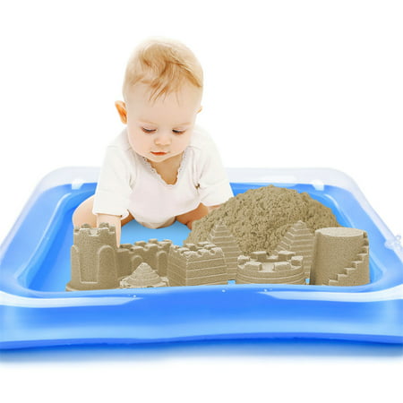 Inflatable Sand Cushion, Castle Sand Table, Kids Indoor Play Sand