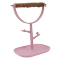 thumbnail image 4 of Soporte De Entrenamiento Para Loros, Soporte De Juego Para Pájaros De Madera Natural Fácil De Limpiar, Firme Y Seguro Para Loros Pequeños Y Medianos, 4 of 7