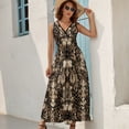 thumbnail image 2 of Animal Print Patterns Art Sleeveless Dress Women's Summer Suit Dresses for Women 2025 Luxury Party Dress, 2 of 7