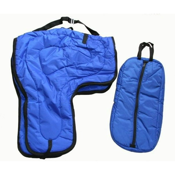 Western Horse Saddle Carrier Bridle Bag Set Cover Storage Travel Bag