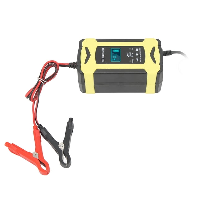 Cargador de batería inteligente con cargador de batería y ventilador de refrigeración. Calidad confiable.