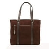 Mobile Edge Mobile Ultra Tote, Chocolate Suede
