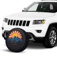 thumbnail image 2 of KAKALAD Arizona Flag Design With Desert Spare Tire Cover Universal Vehicle Accessories Buckle Car Tools 16”in, 2 of 6