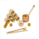 thumbnail image 2 of Juego de combinación de abejas, clasificación, apilamiento, juguetes para aprender motricidad fina, regalos de cumpleaños de madera para niños de 3, 4, 2 of 9
