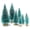 Blue Green, variant on Mdesiwst 8pcs Desktop Miniature Pine Tree Tabletop Christmas Tree Small Pine Tree for Xmas Party Holiday Decor