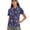 Jellyfish Pattern, variant on Whosucclay Flying Hummingbird Bloom Golf Tops for Tennis Bowling, Stretch Polyester Polo Shirts Lightweight Skin Friendly Golf Short Sleeve Polo Shirt Size Large
