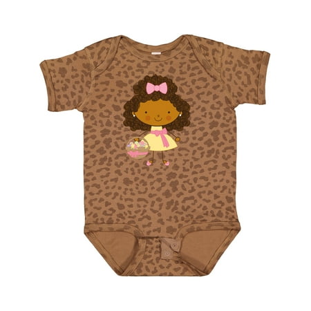

Inktastic Easter African American Girl Gift Baby Girl Bodysuit