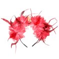 thumbnail image 1 of Diadema de diadema de flores Diadema gótica Headsel de Halloween Corona de flores decorativas, 1 of 5