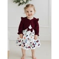 thumbnail image 5 of BemeyourBBs Toddler Baby Girls Sets Sleeveless Dress with Long Sleeve Cardigan, 5 of 9
