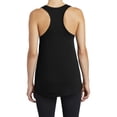 thumbnail image 2 of Mafoose Women's PosiCharge Tri-Blend Wicking Tank Black Triad Solid Small, 2 of 5