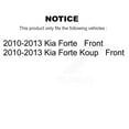 thumbnail image 2 of Transit Auto Rear Disc Rotors Semi-Metallic Pads and Parking Brake Shoes Kit for Car 2010-2013 Kia Forte Koup K8S-104438, 2 of 11