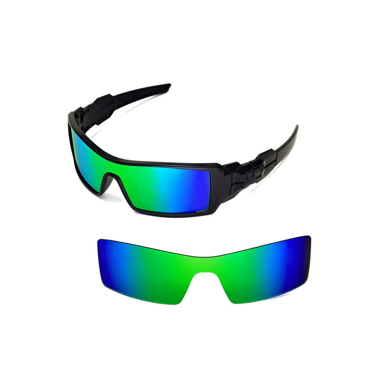 Under ~ udelukkende serie Walleva Emerald Polarized Replacement Lenses for Oakley Oil Rig Sunglasses  - Walmart.com