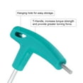 thumbnail image 5 of Uxcell T-Handle Hex Key Wrench 4mm Metric CR-V T-Key Inner Hexagon Wrenches Spanner Repair Tool, Blue, 5 of 6