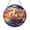 Acrylic 3.5 Inch, variant on Nautical Sailboat Stained Glass Suncatcher Window Decor, Round Ocean Inspired Glass Hanging Ornament for Beach House