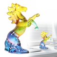 thumbnail image 3 of XIBUFE Crystal Horse Statue Year of the Horse,2026 Crystal Figurine Gift Hand Blown Glass Horses for Home Office New Year Decor, 3 of 9