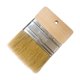 thumbnail image 1 of Pincel para pintar, pincel artístico, versátil, extra ancho, mango de madera, pincel para teñir, plano 4 pulgadas, 1 of 9