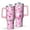 Pink Breast Cancer-1, variant on Pink Ribbon Breast Cancer Pattern Tumbler with Handle and Lid,40oz Double Wall Vacuum Insulated Tumbler,Cups Gift for Women and Men
