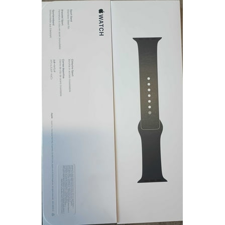 Genuine Apple Watch Sport Band(41mm | M/L) for Apple Watch Series 9-Midnight