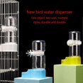 thumbnail image 3 of Automatic Bird Water Dispenser for Parrots - Small Birds Cage Accessories, Durable Plastic, Easy to Install, 300ml Capacity, 3 of 5