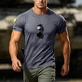thumbnail image 2 of DIOAZUD Workout Shirts for Men Short Sleeve Moisture Wicking Crew Neck Side Pocket Tees Athletic Gym Active T Shirt for Daily Outdoor, 2 of 10