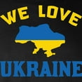 thumbnail image 3 of CafePress - We Love Ukraine Long Sleeve T Shirt - Long Sleeve Dark T-Shirt, 3 of 4