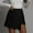 Black, variant on SMihono Fashion Women's Cargo Skirt Utility Asymmetrical Slit High Waist Wrap Mini Skirt with Buckle Belt Business Casual Work Office Skirts Black 8