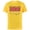 Yellow, variant on Marvel Logo Holiday Christmas Avengers Super Hero Ornaments - Short Sleeve Cotton T-Shirt for Adults - Customized-Royal Heather