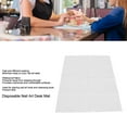 thumbnail image 3 of 125pcs Disposable Nail Art Desk Mat, Waterproof High Absorbent Tablecloth with Soft and Comfortable , Keep Cleansing, 3 of 7