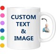 thumbnail image 3 of Taza de café con foto personalizada, taza personalizada con imagen, texto, nombre, regalos personalizados para mamá, novio, novia, mejor amiga, regalos de Navidad, regalos de fiesta, taza blanca de 11, 3 of 4