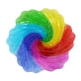 thumbnail image 2 of Briarwood Lane Spring Glass Rainbow Swirl Bird Bath Including Metal Stand For Spring Birdbath, 2 of 3