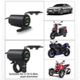 thumbnail image 4 of Sidaley USB dual con voltímetro Herramientas de reacondicionamiento Cargadores rápidos Accesorio Puertos de motocicleta Pieza de Accesorios para motos Luz verde, 4 of 6