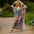 thumbnail image 5 of Sunforyou Kafan Dresses for Women Moo Moos Bathing suit Cover up Plus size Caftans Loungewear, 5 of 5