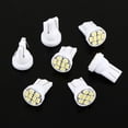 thumbnail image 1 of Luz LED para automóvil, Luz interior para automóvil, 100 pzas T10 8 SMD 1206 Bombilla LED para interiores de automóvil LED Lámpara indicadora automática Blanco EOTVIA NO, 1 of 6