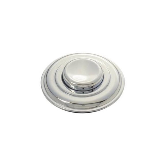 InSinkErator Decorative Air Switch Push Button, Vintage Style in Polished Nickel - 78666E-ISE