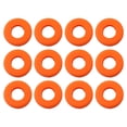 thumbnail image 4 of Yimiti 12Pcs Tennis Racket Vibration Dampeners Racquetball Racket String Shock Absorber,Orange, 4 of 9