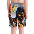 thumbnail image 3 of Ninjago Boy'S Swim Trunks Quick Dry Board Shorts Kids Beach Swim Shorts Bathing Suits Swimsuit, 3 of 8
