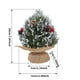 thumbnail image 3 of Mini Árbol De Navidad Árbol De Navidad De Mesa Con Nieve Y Base De Madera Árbol De Navidad Con Bayas Rojas Para La Decoración Del Hogar En La Fiesta De Navidad, 3 of 3